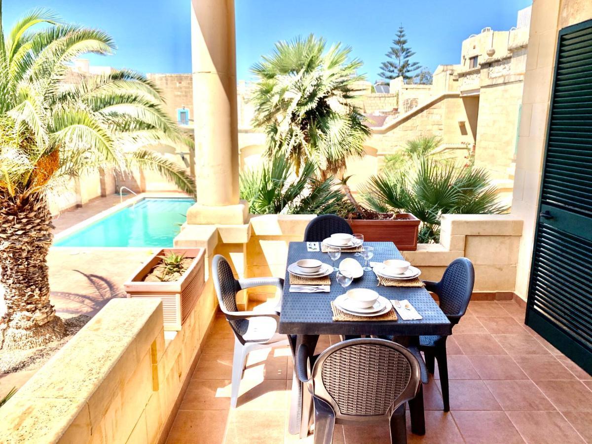 Appartamento Tal-Mirakli Għarb Esterno foto